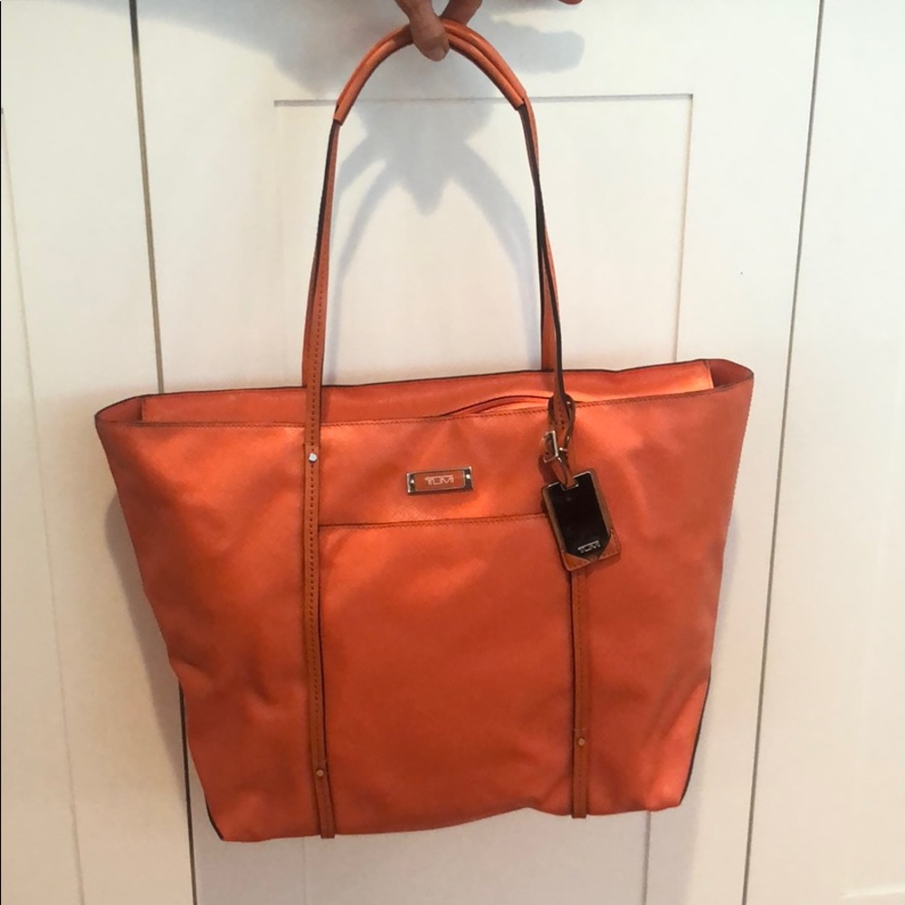 Tumi shoulder purse